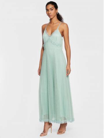 TWINSET Коктейльна сукня 231TP2440 Зелений Regular Fit TWINSET Коктейльна сукня 231TP2440 Зелений Regular Fit