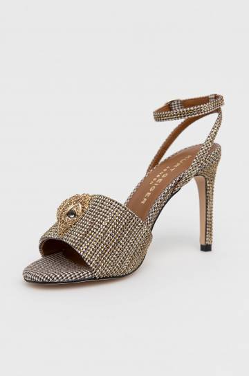 Сандалии Kurt Geiger London цвет бежевый Сандалии Kurt Geiger London цвет бежевый