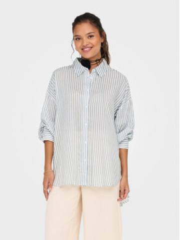 JDY Сорочка Grace 15317242 Голубий Oversize JDY Сорочка Grace 15317242 Голубий Oversize