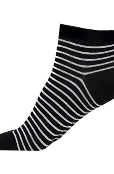 Детские носки Siela KS2 Basic 002 Black полоски, короткие, размер 20