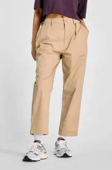 Женские брюки Boylston Twill Tapered Pant Бежевый S New Balance WP43536SOT