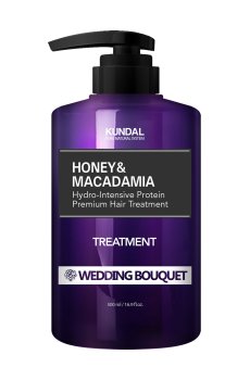 Кондиционер для волос Kundal Pure Natural System Honey&Macadamia Treatment Мед и макадамия, аромат Wedding Bouquet, 500 мл