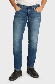 Мужские синие джинсы SLIM STRAIGHT Синий 29-32 Calvin Klein Jeans J30J325999