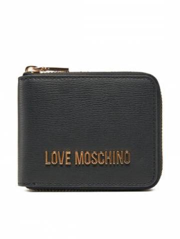 LOVE MOSCHINO Мале жіноче портмоне JC5639PP1MLD0000 Чорний LOVE MOSCHINO Мале жіноче портмоне JC5639PP1MLD0000 Чорний