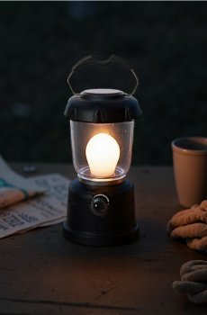 Кемпінговий ліхтар - чорний