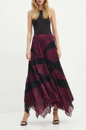 Юбка Pinko цвет фиолетовый maxi расклешённая 104074 A241 Юбка Pinko цвет фиолетовый maxi расклешённая 104074 A241
