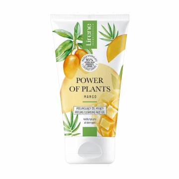 Очищающий пилинг-гель для лица Lirene Power Of Plants Mango, 150 мл Очищающий пилинг-гель для лица Lirene Power Of Plants Mango, 150 мл
