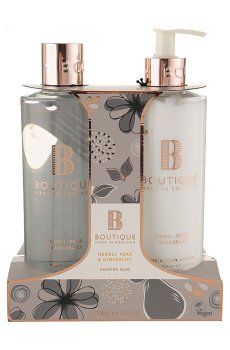 Уценка! Набор Grace Cole Boutique Neroli, Pear & Gingerlily Pamper Duo (лосьон для рук и тела, 500 мл + гель для душа, 500 мл)