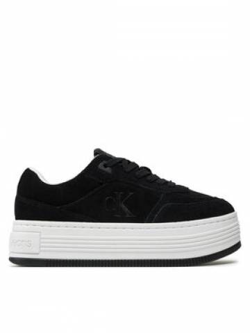 Calvin Klein Jeans Снікерcи Bold Platf Laceup Low Mg Suede YW0YW01575 Чорний Calvin Klein Jeans Снікерcи Bold Platf Laceup Low Mg Suede YW0YW01575 Чорний