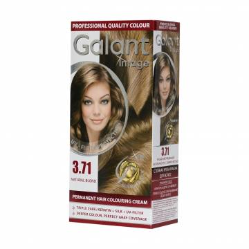 Крем-краска для волос Galant Image Permanent Hair Colouring Cream 3.71 Русый натуральный, 115 мл Крем-краска для волос Galant Image Permanent Hair Colouring Cream 3.71 Русый натуральный, 115 мл
