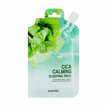Ночная маска для лица Eyenlip Cica Calming Sleeping Pack успокаивающая, с центеллой азиатской, 25 г Ночная маска для лица Eyenlip Cica Calming Sleeping Pack успокаивающая, с центеллой азиатской, 25 г