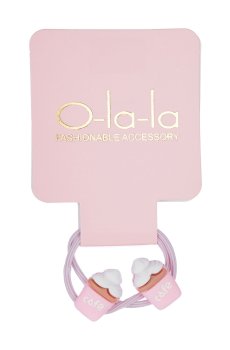 Детская резинка для волос O-la-la мороженое, 1 шт (D-R-2)