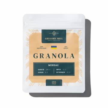 Гранола Gregory Mill Almond, 250 г Гранола Gregory Mill Almond, 250 г