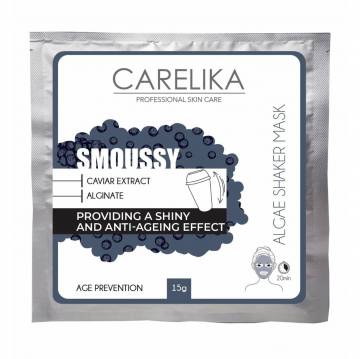 Маска-шейкер для лица Carelika Smoussy Shaker Mask Caviar Extract с икрой, 15 г Маска-шейкер для лица Carelika Smoussy Shaker Mask Caviar Extract с икрой, 15 г