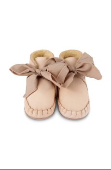 Кожаные кроссовки для младенцев Donsje Pina Organza Booties