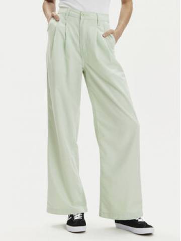 Vans Штани з тканини Alder Relaxed Pleated Pant VN000GA0 Зелений Relaxed Fit Vans Штани з тканини Alder Relaxed Pleated Pant VN000GA0 Зелений Relaxed Fit