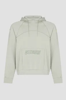 Мужское оливковое худи Оливковый L Guess Z4GQ10.KBK32;A810