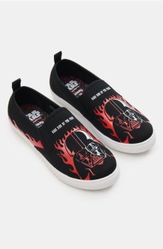 Бавовняні кросівки Star Wars - чорний