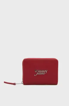 Женский красный кошелек BOLD MED Красный ONESIZE Tommy Jeans AW0AW18794