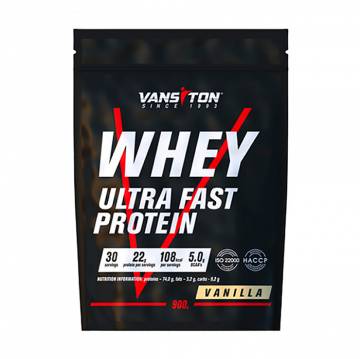 Протеин Vansiton Ultra Fast Protein в порошке, со вкусом ванили, 900 г Протеин Vansiton Ultra Fast Protein в порошке, со вкусом ванили, 900 г