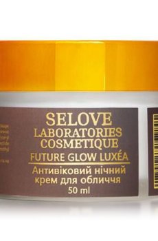 Антивозрастной ночной крем для лица Selove Laboratories Cosmetique Future Glow Luxea, 50 мл