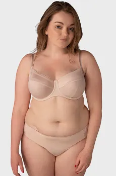 Женский бежевый бюстгальтер Бежевый 80H brabrabra 1010046