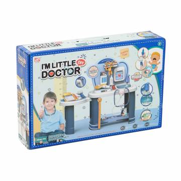 Детский игровой врачебный набор Zhorya Медицинский стол с инструментами, 62.5*14*41 см, от 3 лет (ZY1492484)