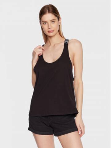 Calvin Klein Swimwear Топ KW0KW02108 Чорний Regular Fit Calvin Klein Swimwear Топ KW0KW02108 Чорний Regular Fit