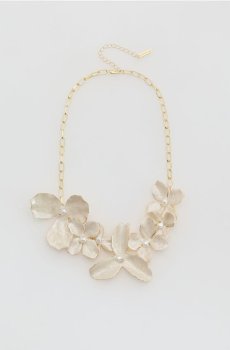 Reserved - NECKLACE - кремовий - 056ID-01X
