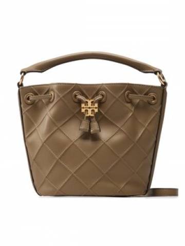 Tory Burch Сумка Fleming Soft Bucket Bag 142565 Коричневий Tory Burch Сумка Fleming Soft Bucket Bag 142565 Коричневий
