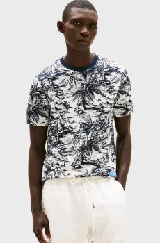 Мужская футболка с узором SUMMER SLUB Разноцветный M Tommy Hilfiger MW0MW38933