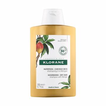 Шампунь для волос Klorane Shampoo with Mango Butter с маслом манго, 200 мл Шампунь для волос Klorane Shampoo with Mango Butter с маслом манго, 200 мл