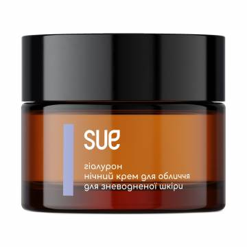 Ночной крем для лица Sue Hyaluronan Night Cream Гиалуроновая кислота, 50 мл Ночной крем для лица Sue Hyaluronan Night Cream Гиалуроновая кислота, 50 мл