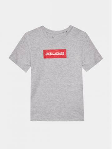 Jack&Jones Junior Футболка 12230890 Сірий Standard Fit Jack&Jones Junior Футболка 12230890 Сірий Standard Fit