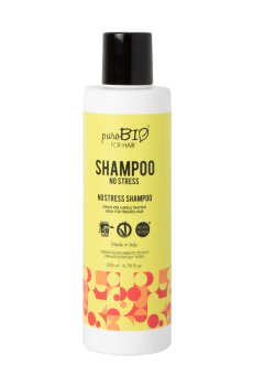 Уценка! Шампунь для волос PuroBio Cosmetics For Hair No Stress Shampoo, 200 мл