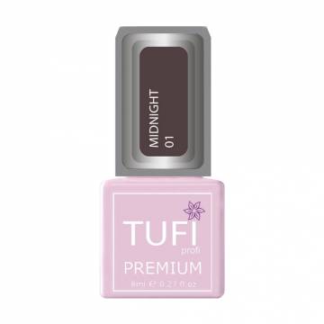 Гель-лак для ногтей Tufi profi Premium Midnight 01 Декоративная роза, 8 мл Гель-лак для ногтей Tufi profi Premium Midnight 01 Декоративная роза, 8 мл