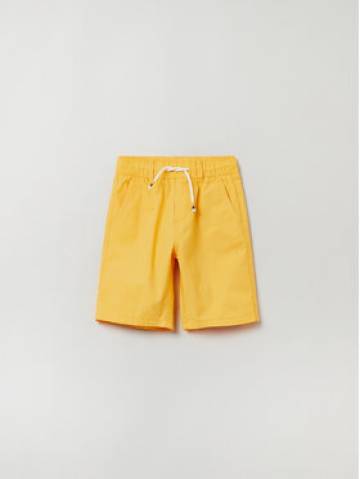 OVS Шорти з тканини 1758006 Жовтий Regular Fit OVS Шорти з тканини 1758006 Жовтий Regular Fit