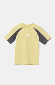 Детская хлопковая футболка adidas
