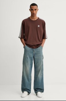 Хлопковая футболка adidas Originals Oversize Tee