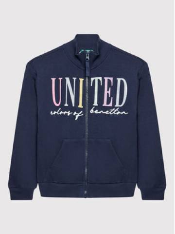 United Colors Of Benetton Світшот 3J68C500Q Cиній Regular Fit United Colors Of Benetton Світшот 3J68C500Q Cиній Regular Fit