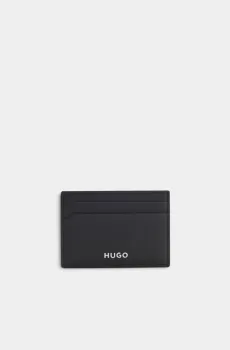 Мужской чёрный кошелёк Черный ONESIZE HUGO 14743