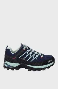 Женские темно-синие кроссовки RIGEL LOW TREKKING SHOES WP Синий 37 CMP 3Q13246-62MN