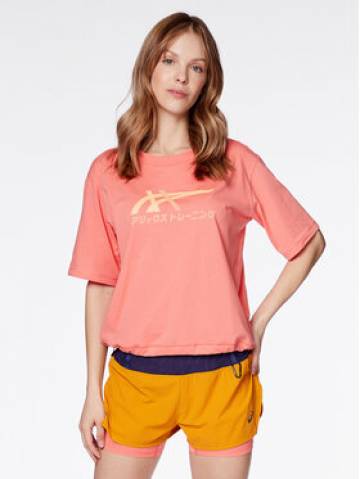 Asics Футболка Tiger 2032C509 Рожевий Relaxed Fit Asics Футболка Tiger 2032C509 Рожевий Relaxed Fit