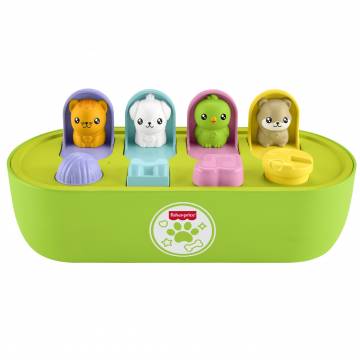 Розвивальна іграшка Fisher-Price Хованки зі звірятами (JDL66) Розвивальна іграшка Fisher-Price Хованки зі звірятами (JDL66)