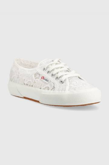 Кеды Superga 2750 MACRAME женские цвет белый S81219W Кеды Superga 2750 MACRAME женские цвет белый S81219W