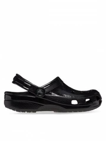 Crocs Шльопанці Classic High Shine Clog 209609 Чорний Crocs Шльопанці Classic High Shine Clog 209609 Чорний