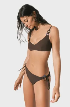 Женский коричневый лиф от купальника Коричневый 85C womensecret 6483795