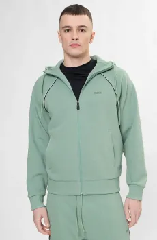 Мужское мятное худи Ментоловый S BOSS 50553575;357