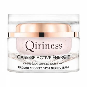 Разглаживающий крем для лица Qiriness Caresse Active Enegie Radiant Age-Defy Day & Night Cream Энергия и сияние, 50 мл Разглаживающий крем для лица Qiriness Caresse Active Enegie Radiant Age-Defy Day & Night Cream Энергия и сияние, 50 мл