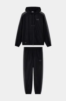 Мужской черный спортивный костюм Черный XXL EA7 11993